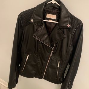 Large Michael Kors Leather Jacket